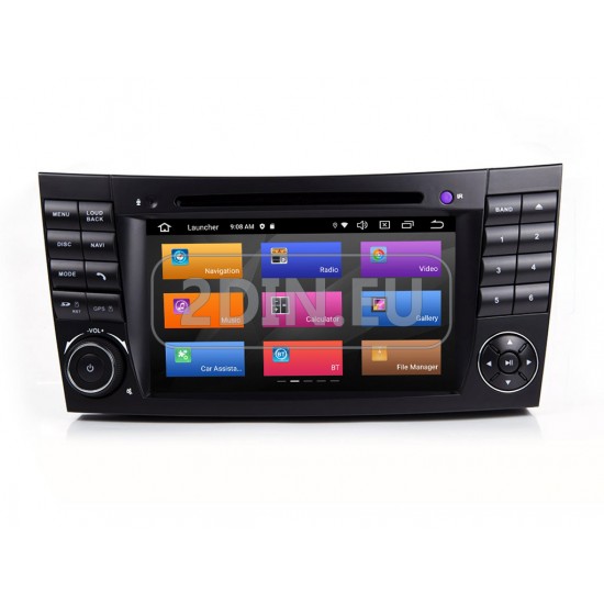 MERCEDES E-Class W211, CLS W219 - МУЛТИМЕДИЯ / Навигация Android CPU:8-Core, RAM:4Gb DVD + DSP + CARPLAY + ANDROID AUTO + SIM